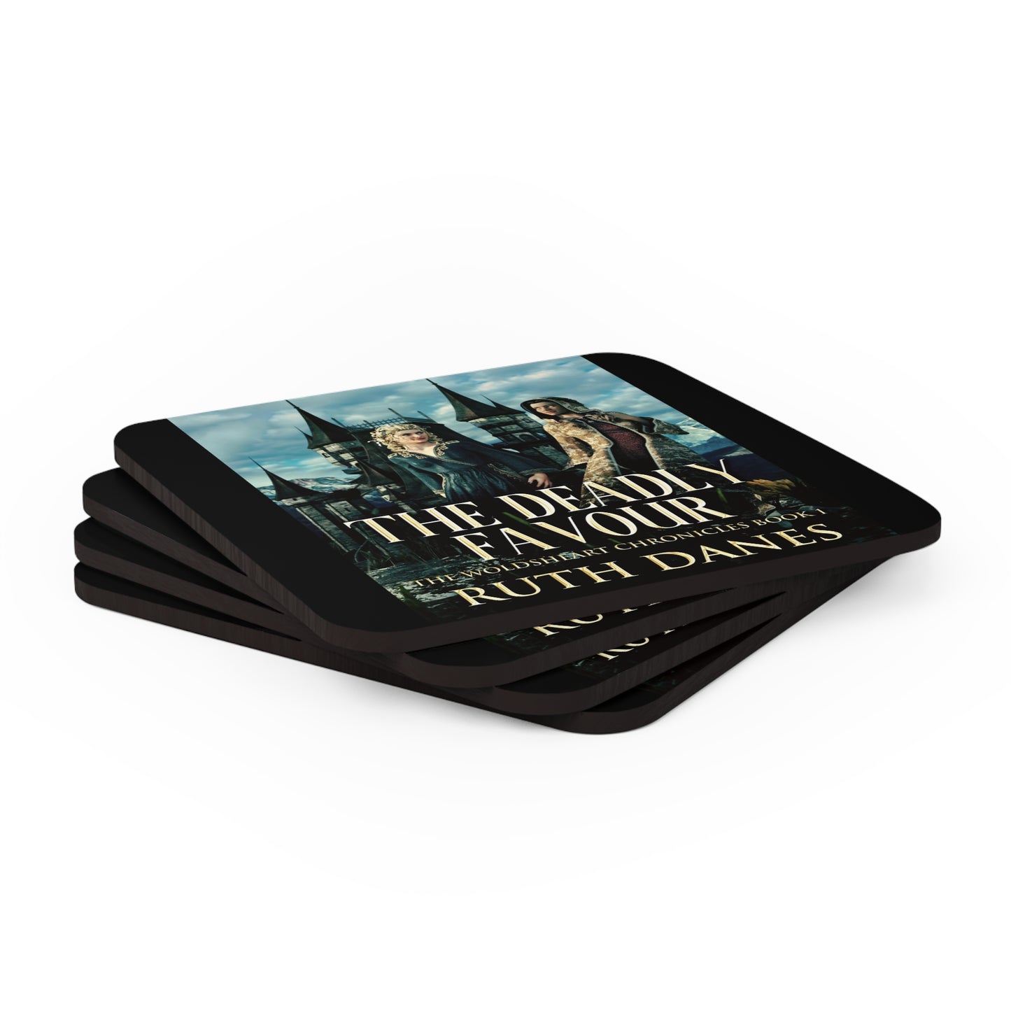 The Deadly Favour - Corkwood Coaster Set