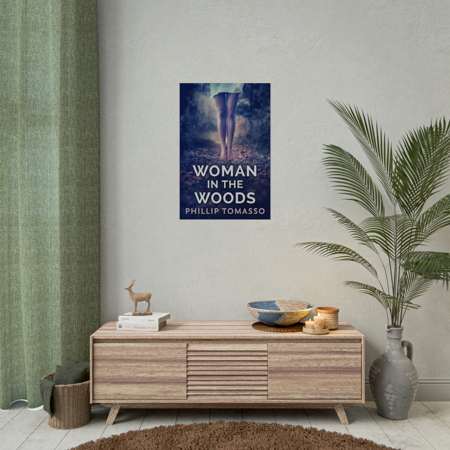 Woman in the Woods - Rolled Poster