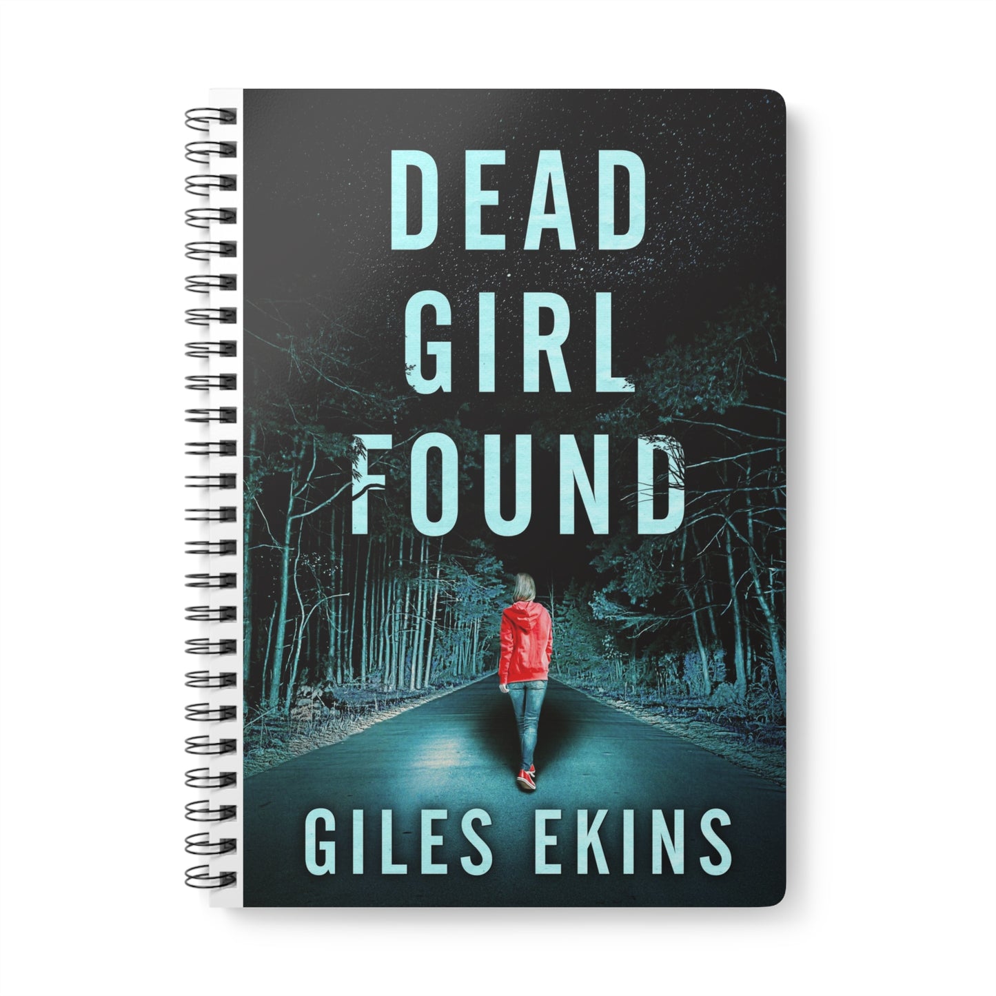 Dead Girl Found - A5 Wirebound Notebook