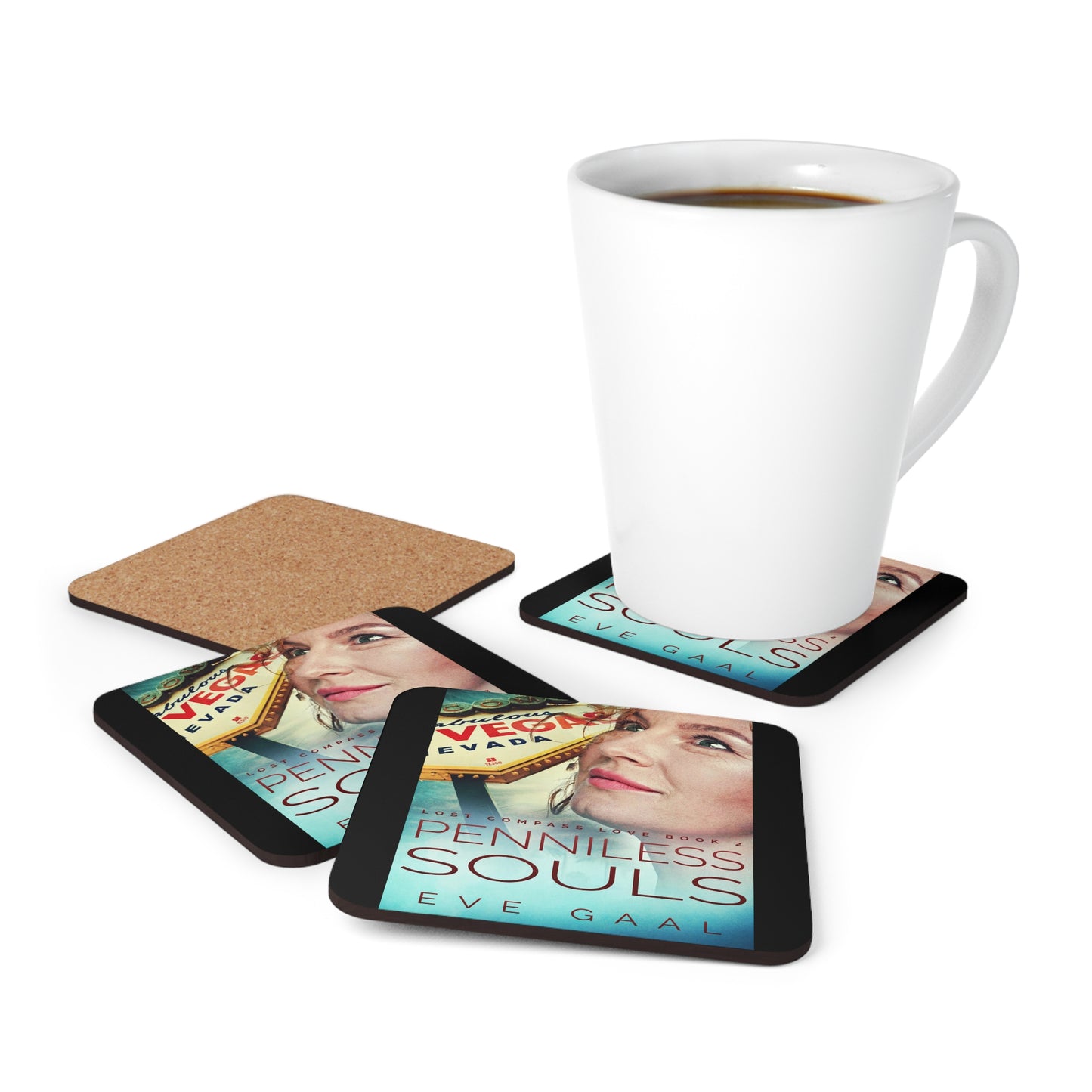 Penniless Souls - Corkwood Coaster Set