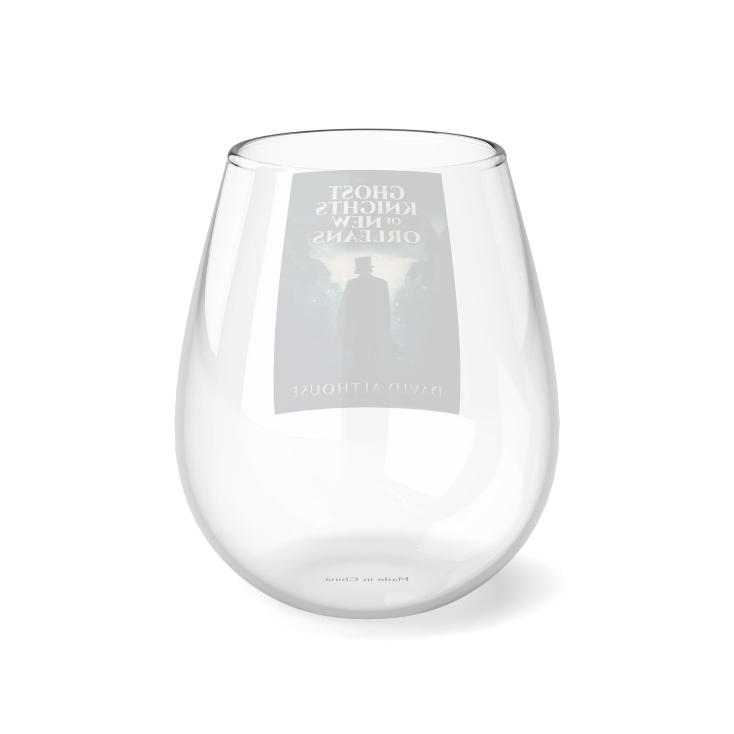 Ghost Knights Of New Orleans - Stemless Wine Glass, 11.75oz