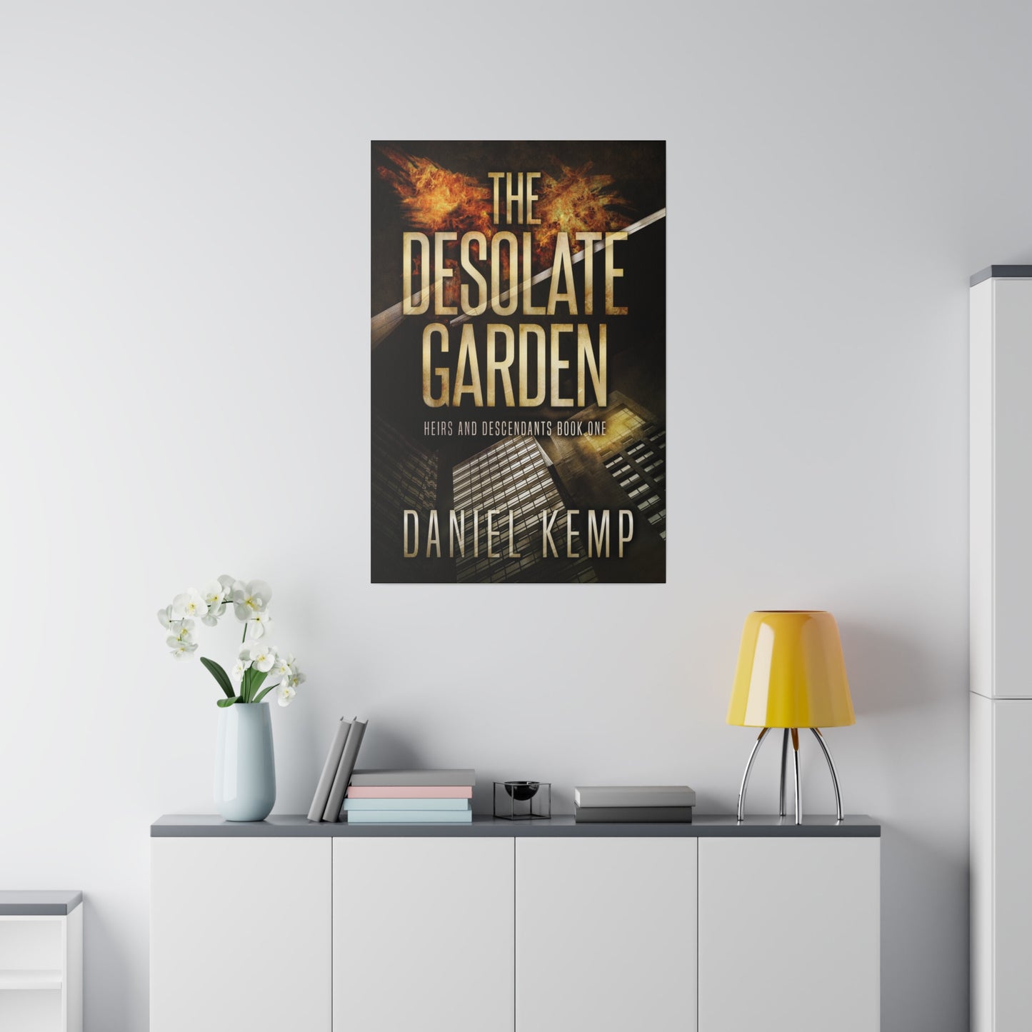 The Desolate Garden - Canvas