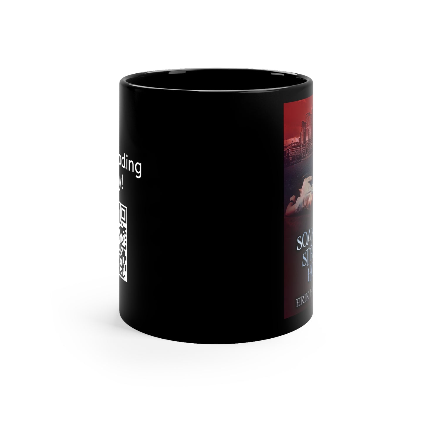 Soaking in Strange Hours - Black Coffee Mug