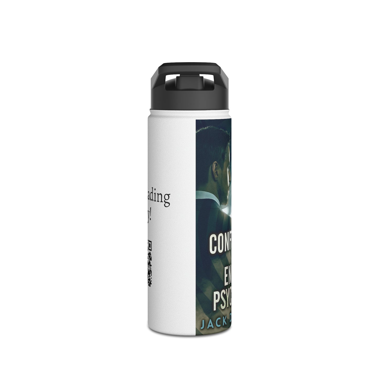 Confessions Of An English Psychopath - Stainless Steel Water Bottle