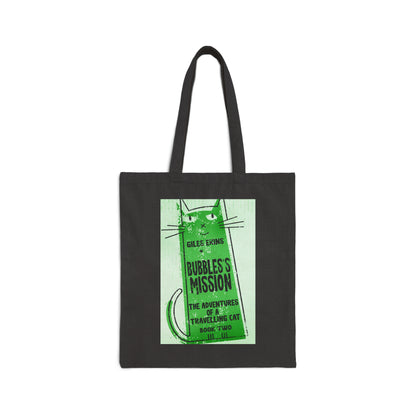 Bubbles's Mission - Cotton Canvas Tote Bag