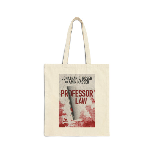 Professor Law - Cotton Canvas Tote Bag