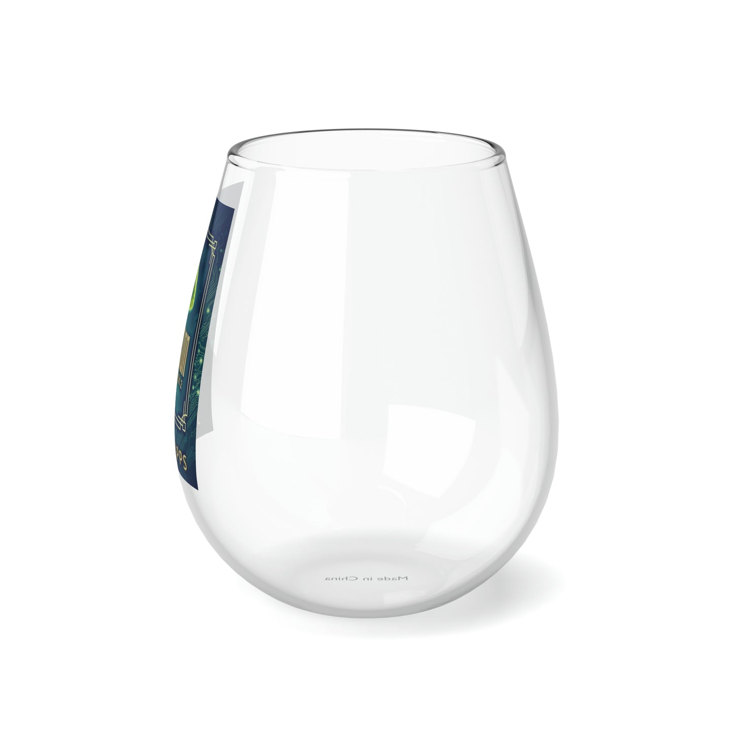 Obsession - Stemless Wine Glass, 11.75oz