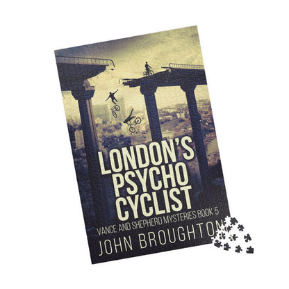 London's Psycho Cyclist - 1000 Piece Jigsaw Puzzle