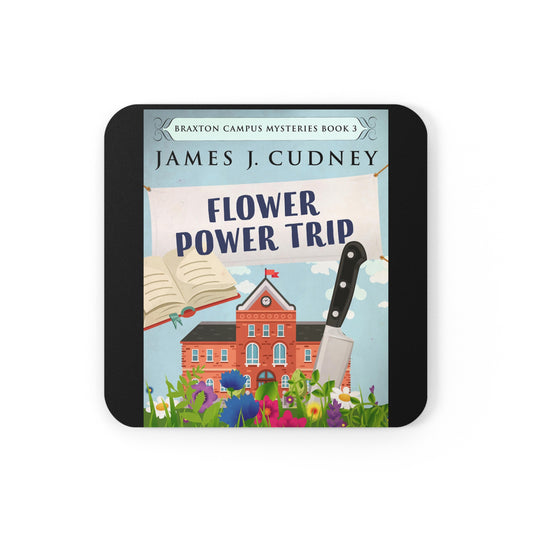 Flower Power Trip - Corkwood Coaster Set