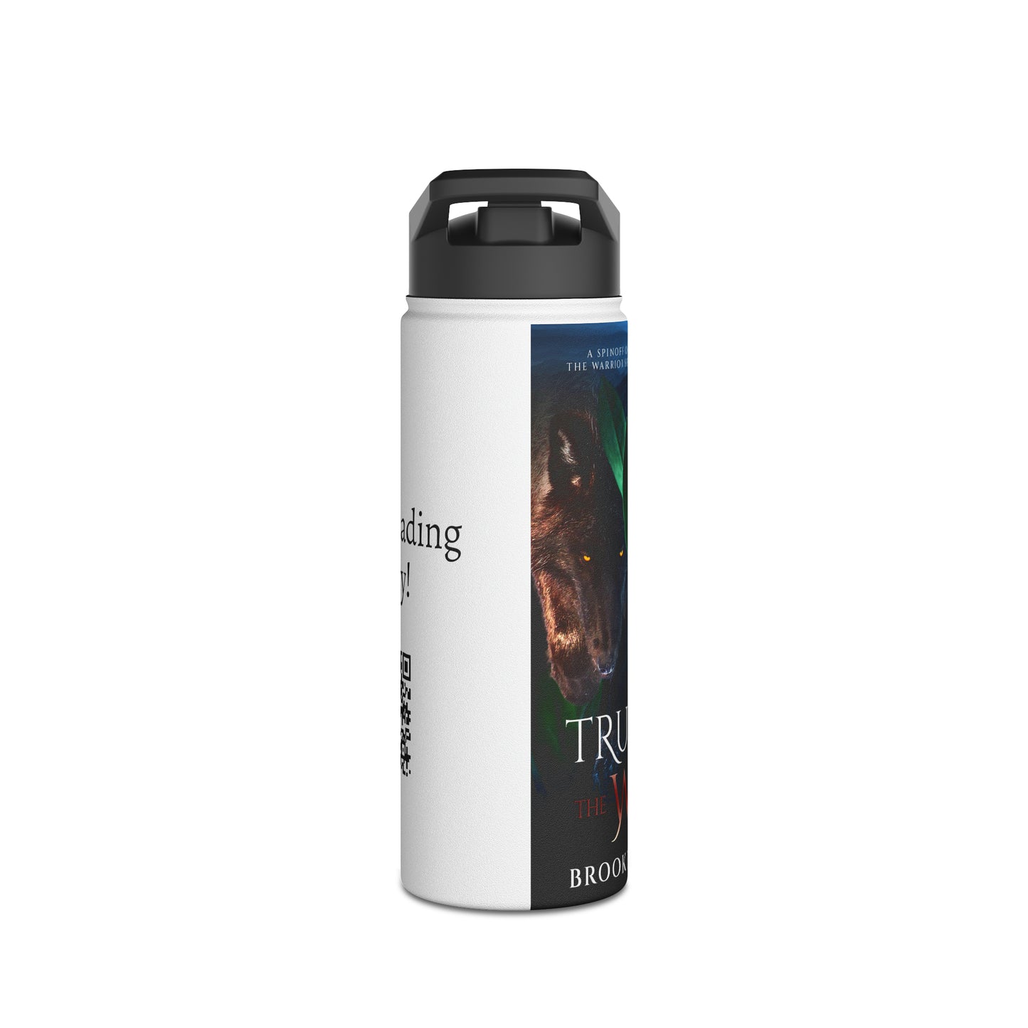 Trusting the Wolf - Stainless Steel Water Bottle