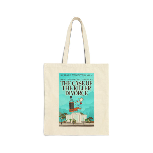 The Case Of The Killer Divorce - Cotton Canvas Tote Bag