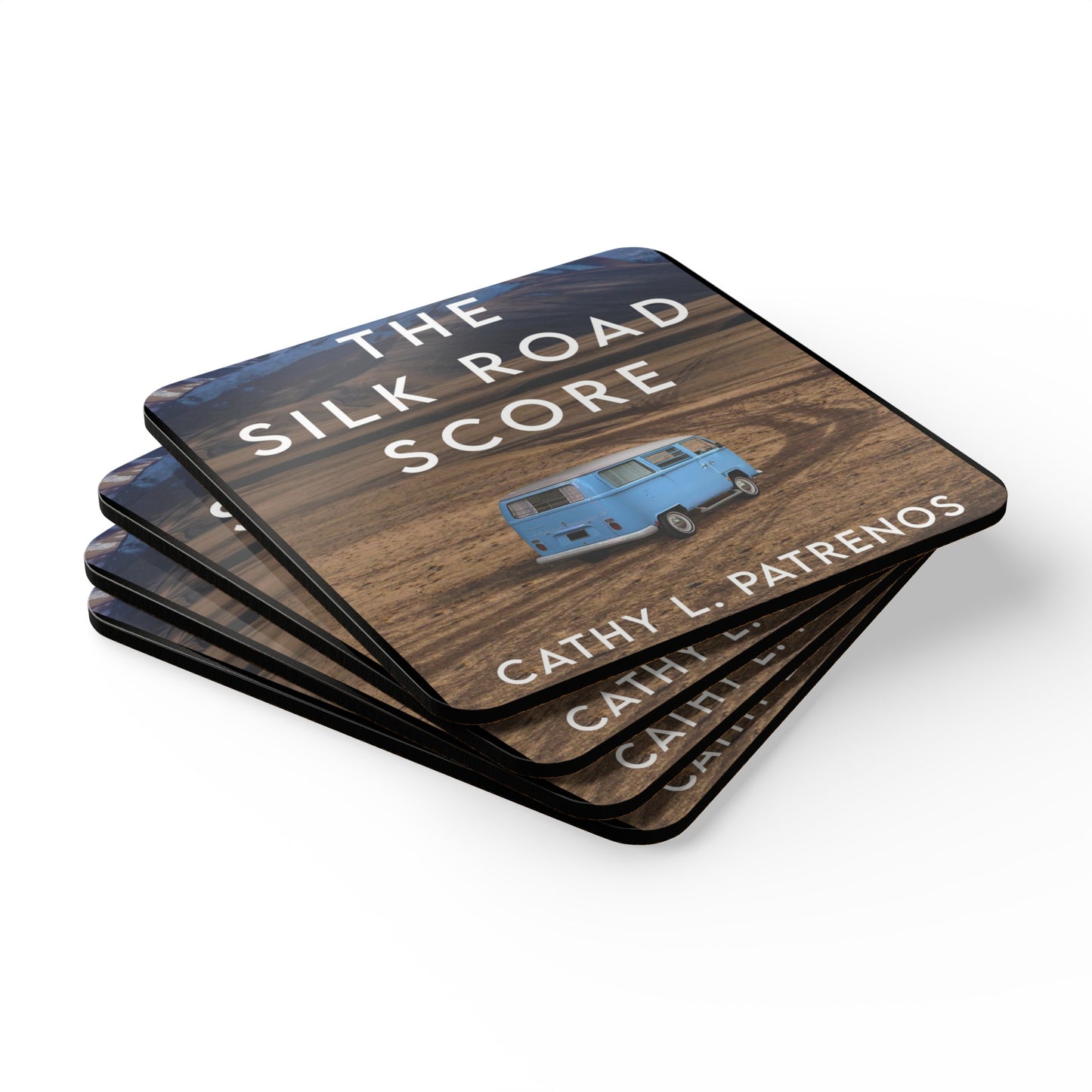 The Silk Road Score - Corkwood Coaster Set