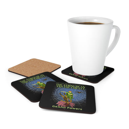 The String Bean And The Firefly - Corkwood Coaster Set