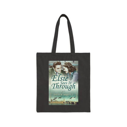 Elsie Sees It Through - Cotton Canvas Tote Bag