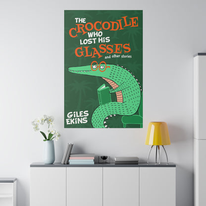 The Crocodile Who Lost His Glasses - Canvas