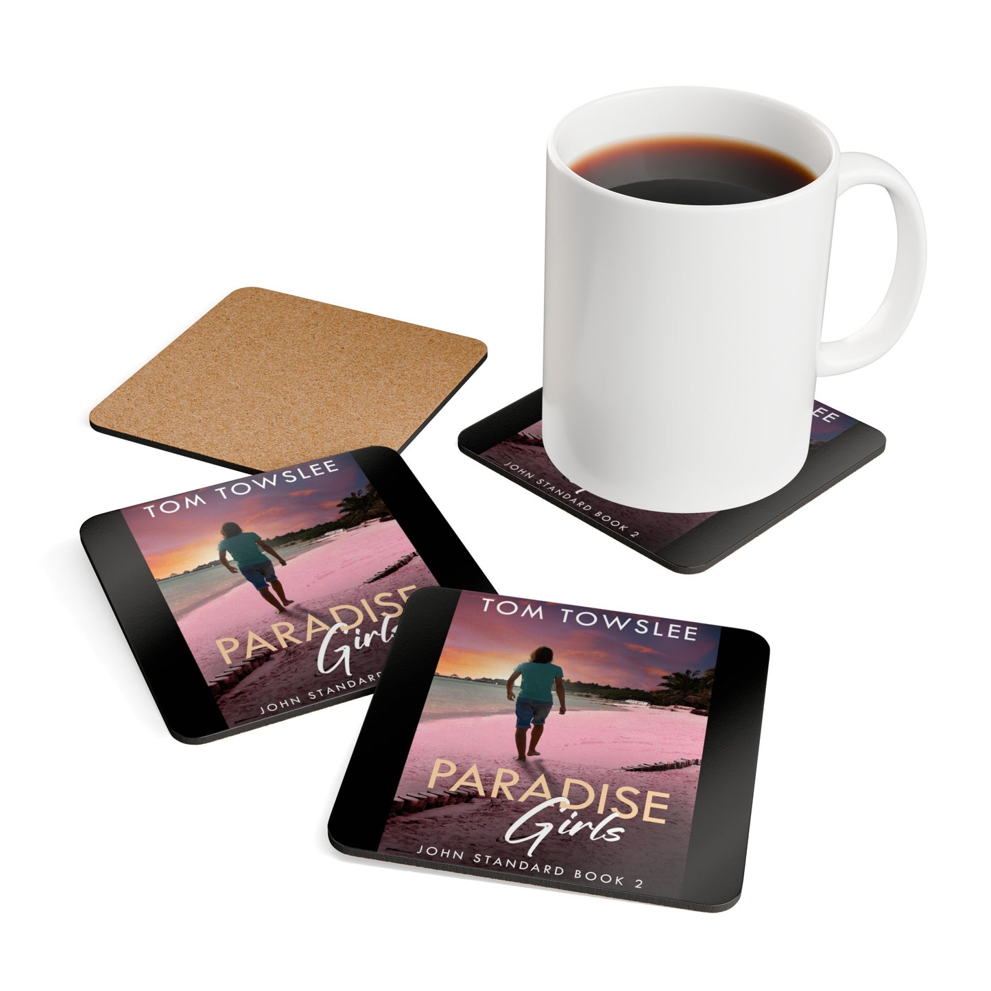 Paradise Girls - Corkwood Coaster Set