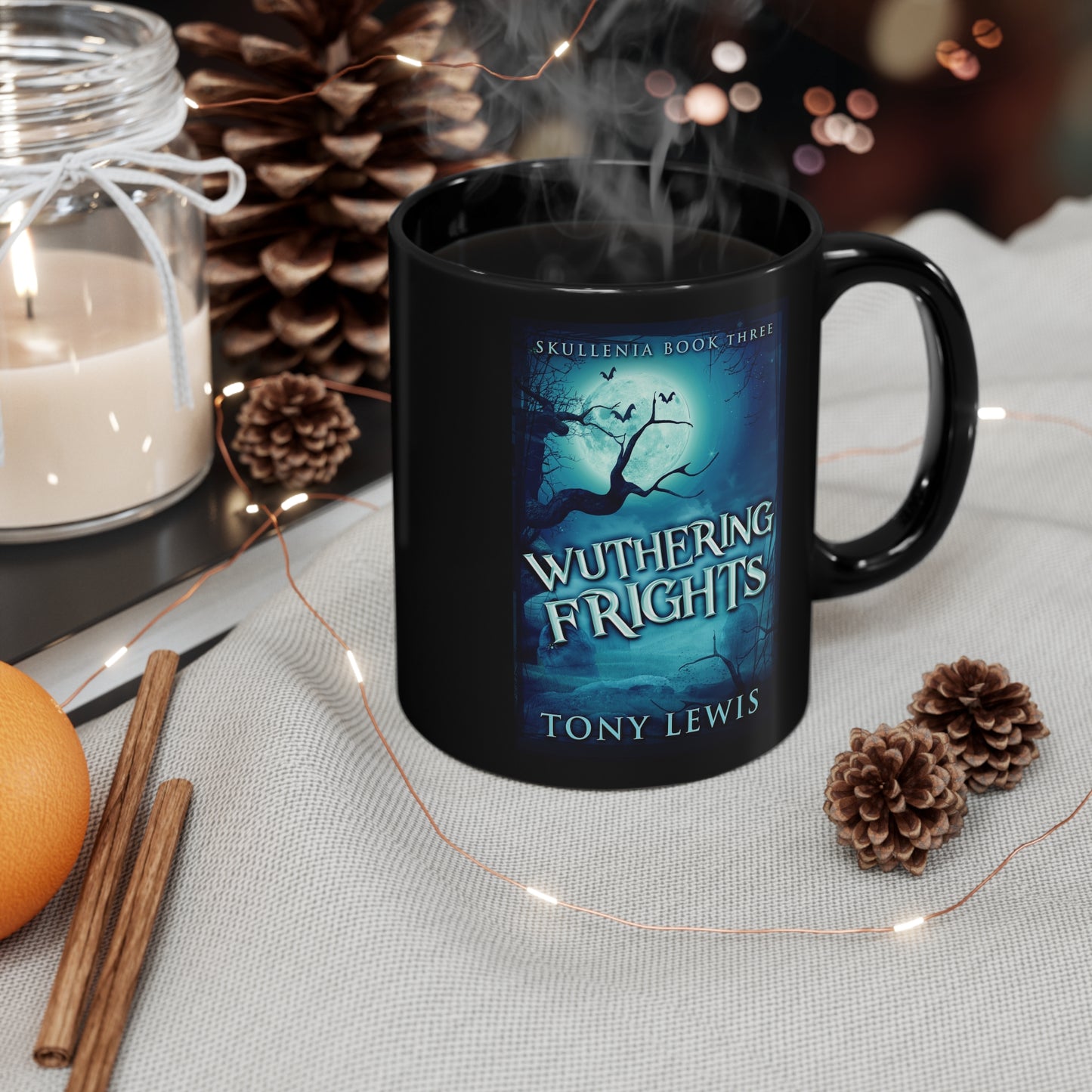 Wuthering Frights - Black Coffee Mug