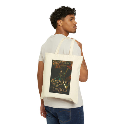 Engaging the Dragon - Cotton Canvas Tote Bag