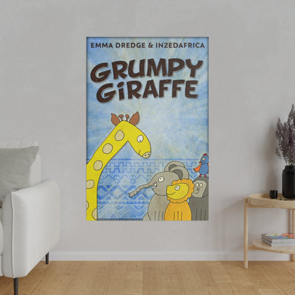 Grumpy Giraffe - Canvas