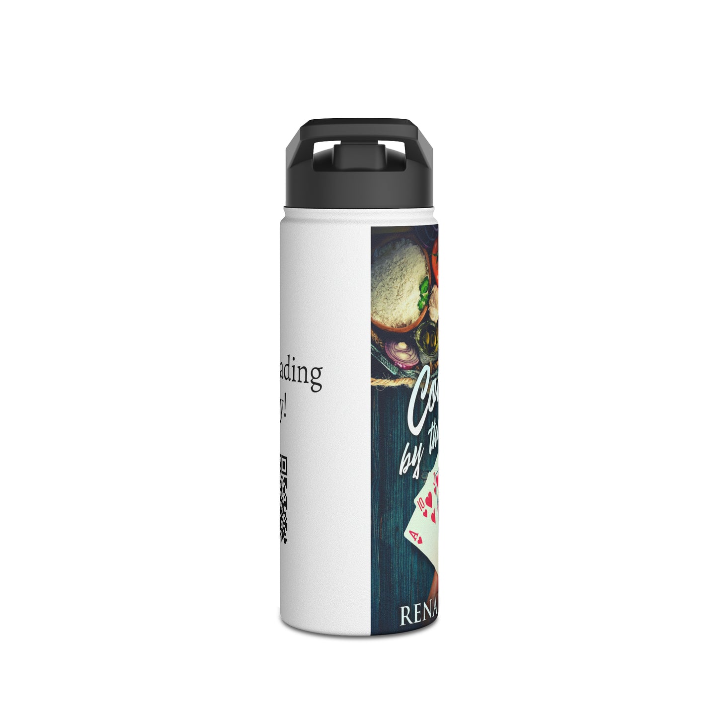 Cooking By The Cards - Stainless Steel Water Bottle