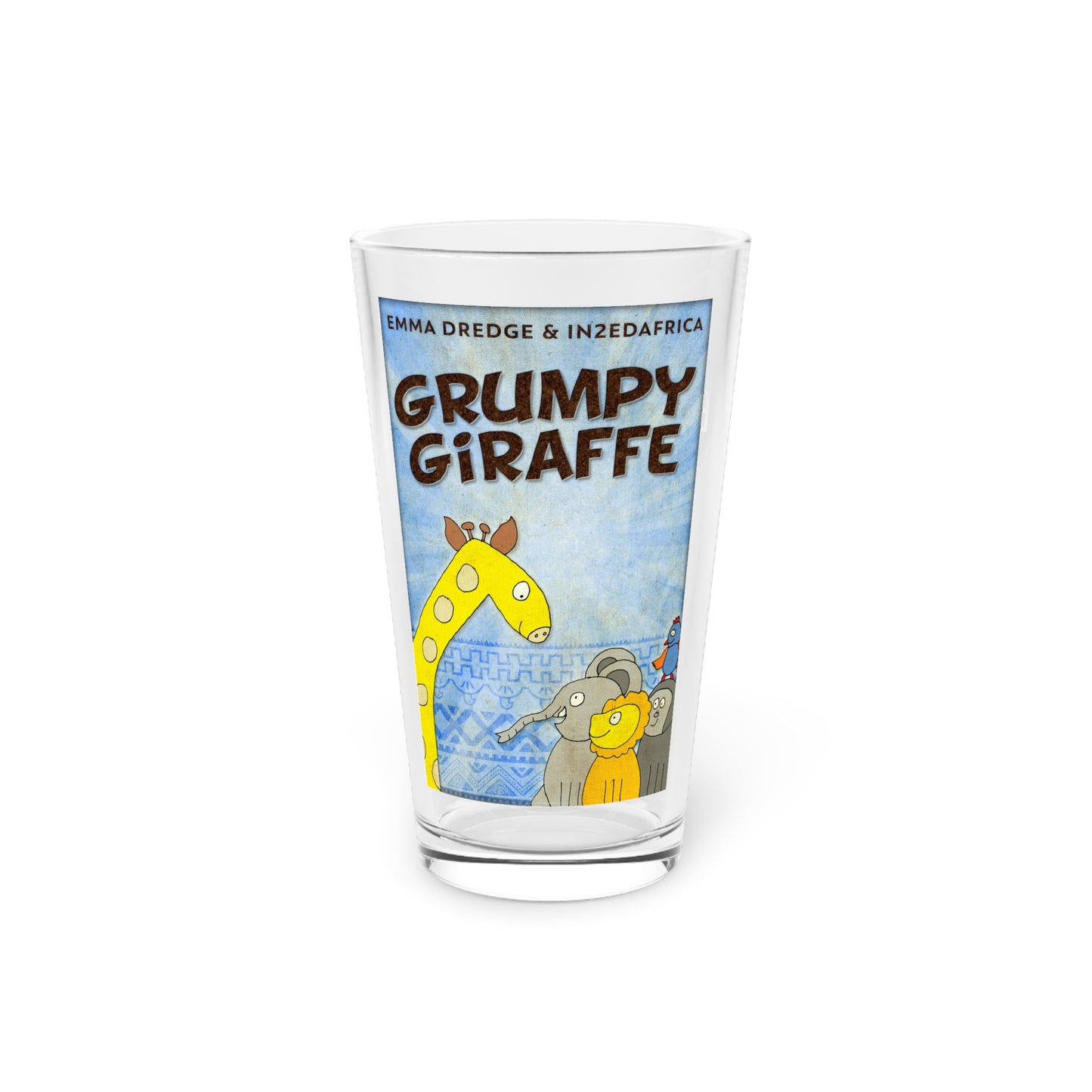 Grumpy Giraffe - Pint Glass