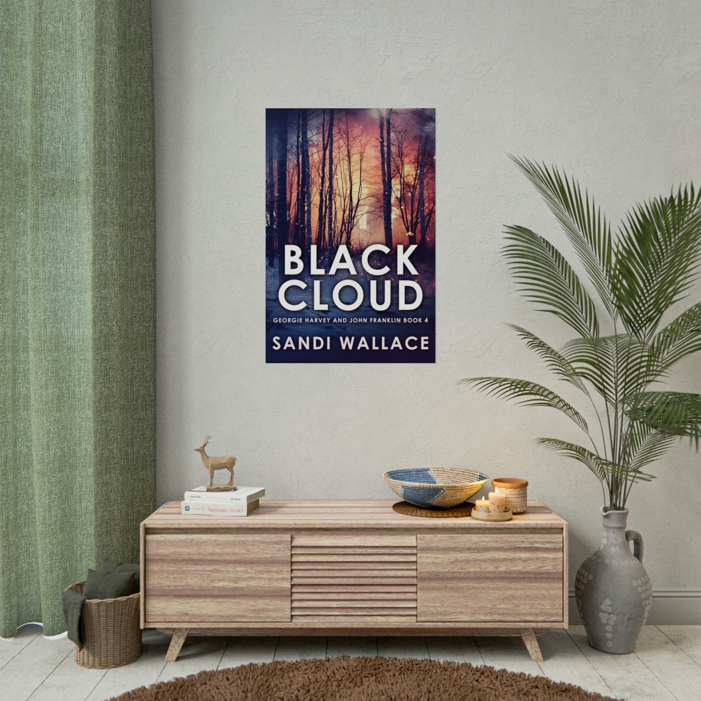 Black Cloud - Rolled Poster