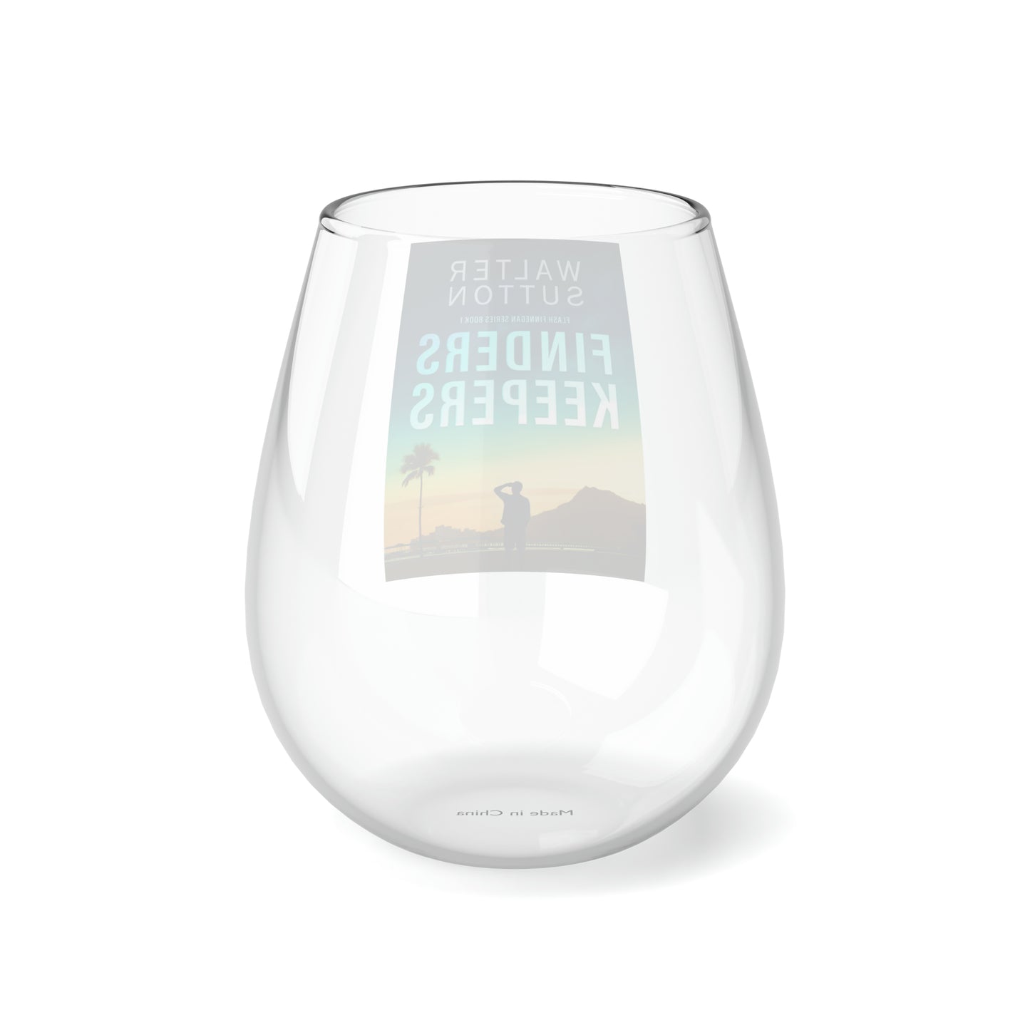 Finders Keepers - Stemless Wine Glass, 11.75oz