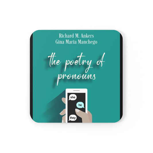 The Poetry of Pronouns - Corkwood Coaster Set