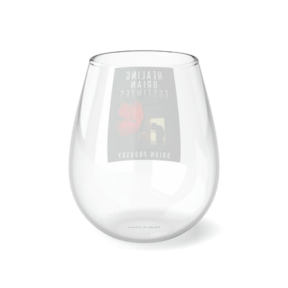 Healing Brian Esseintes - Stemless Wine Glass, 11.75oz