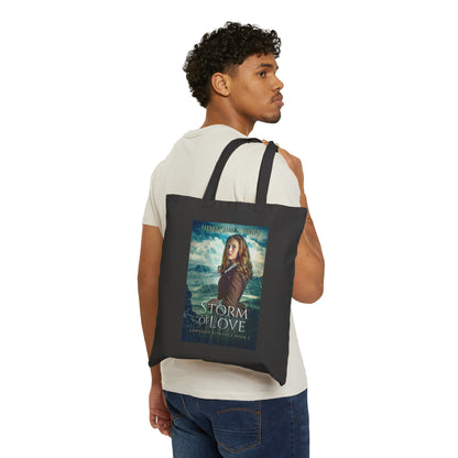 Storm Of Love - Cotton Canvas Tote Bag