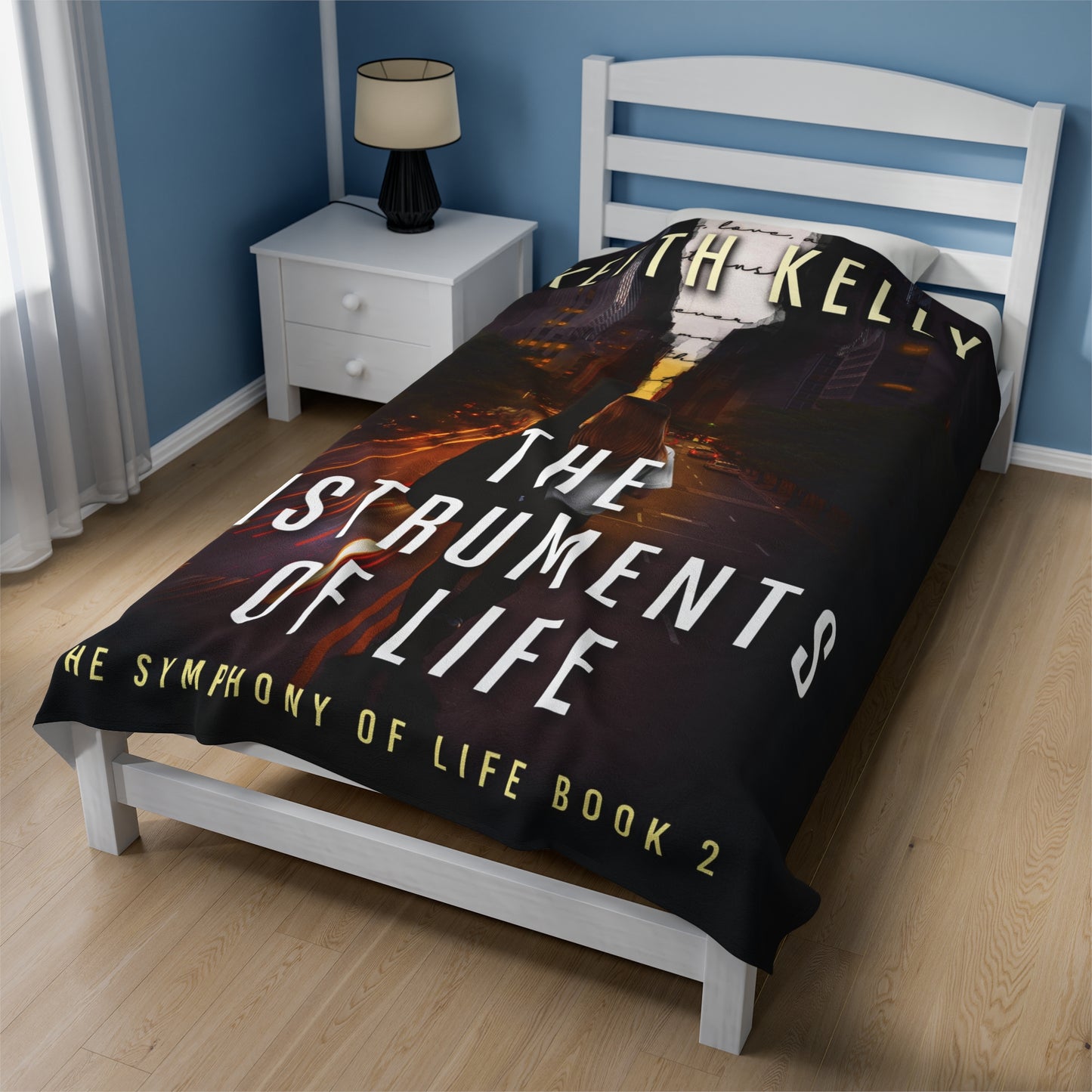 The Instruments Of Life - Velveteen Plush Blanket