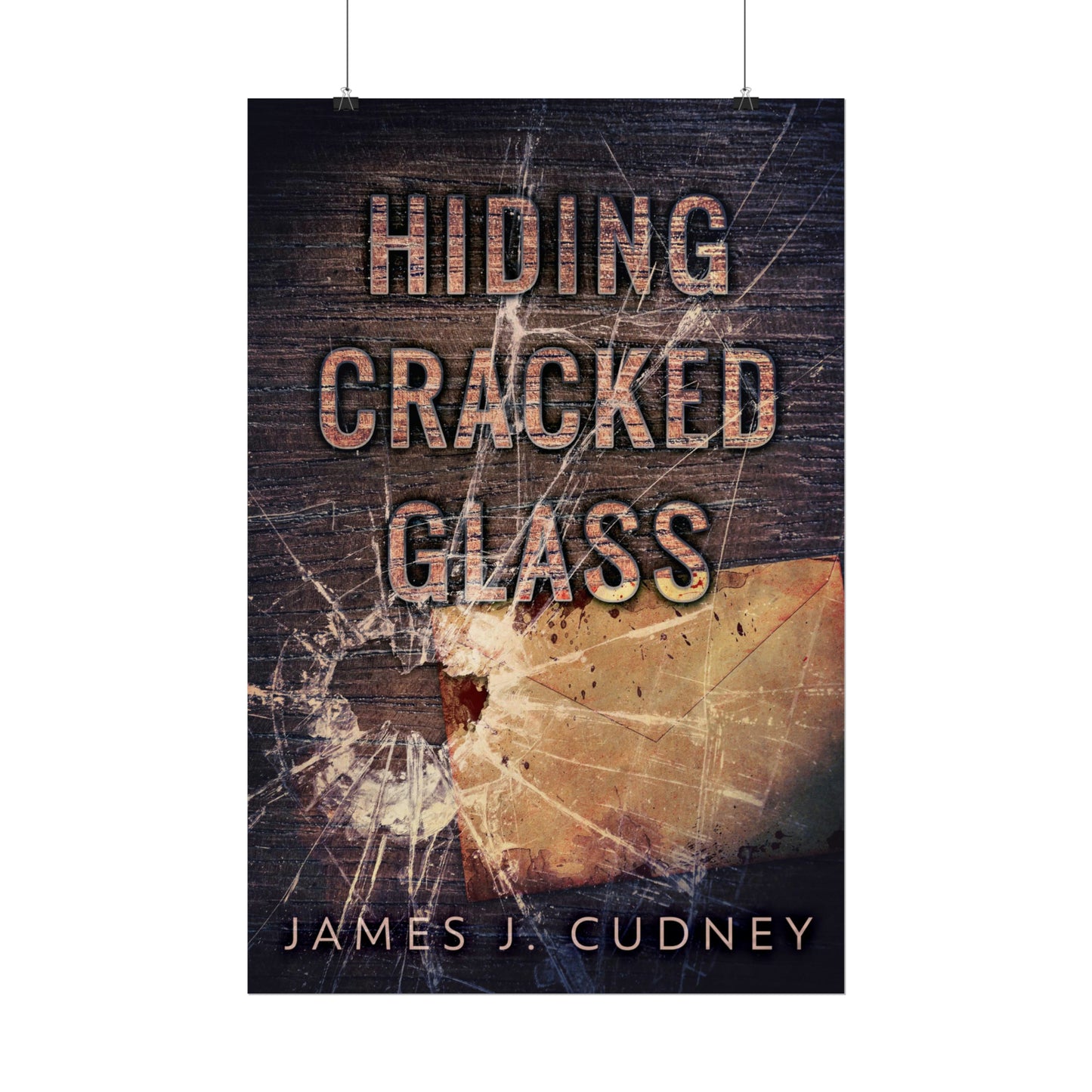 Hiding Cracked Glass - Rolled Poster