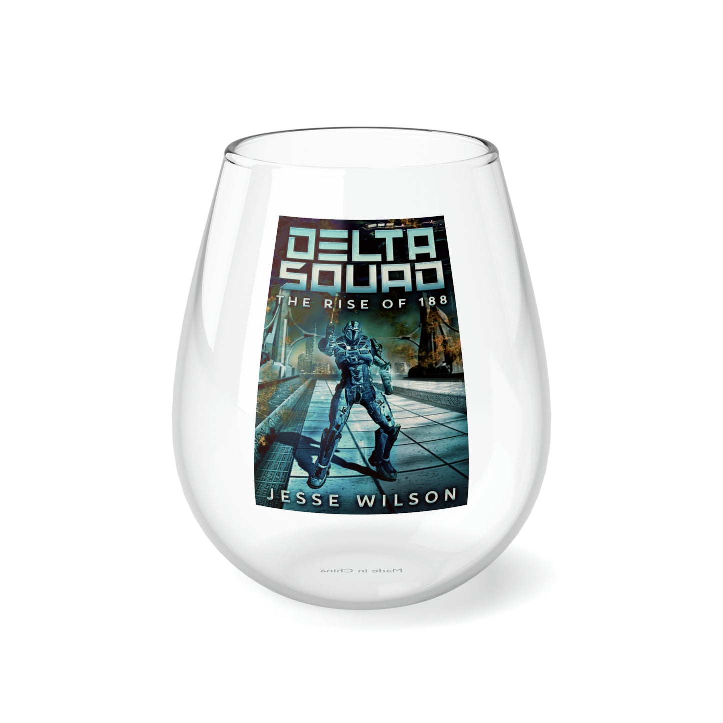 Delta Squad - The Rise Of 188 - Stemless Wine Glass, 11.75oz