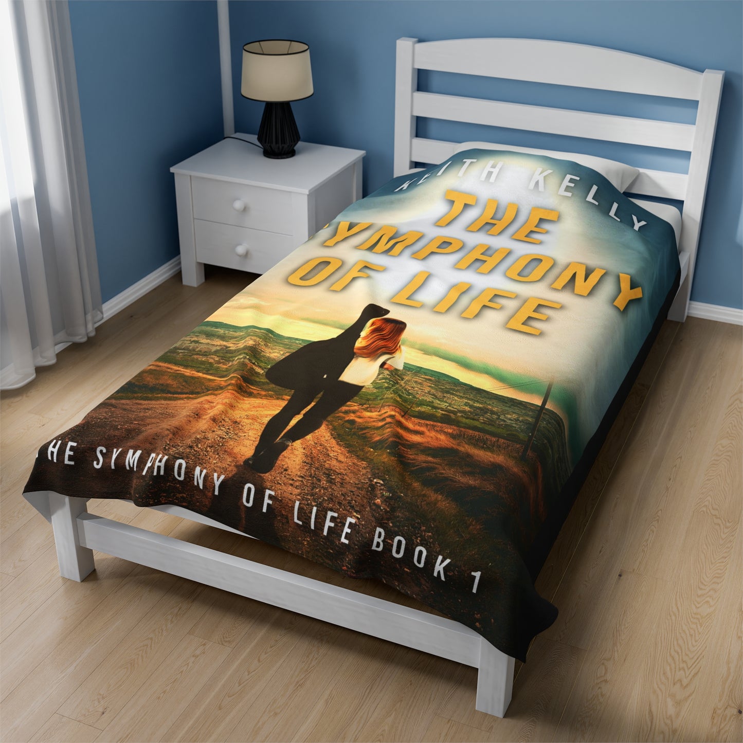 The Symphony Of Life - Velveteen Plush Blanket