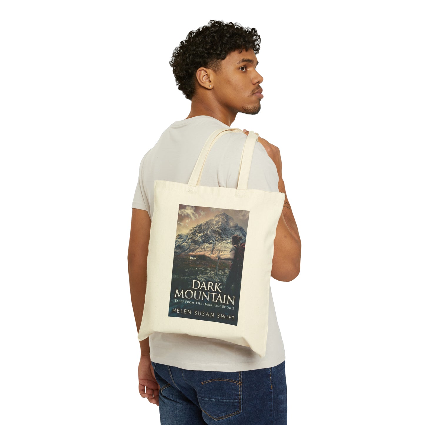 Dark Mountain - Cotton Canvas Tote Bag