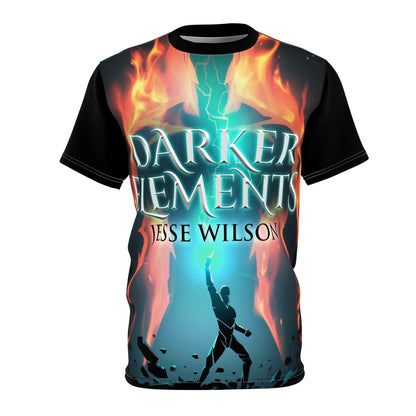 Darker Elements - Unisex All-Over Print Cut & Sew T-Shirt