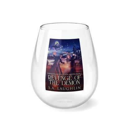 Revenge Of The Demon - Stemless Wine Glass, 11.75oz