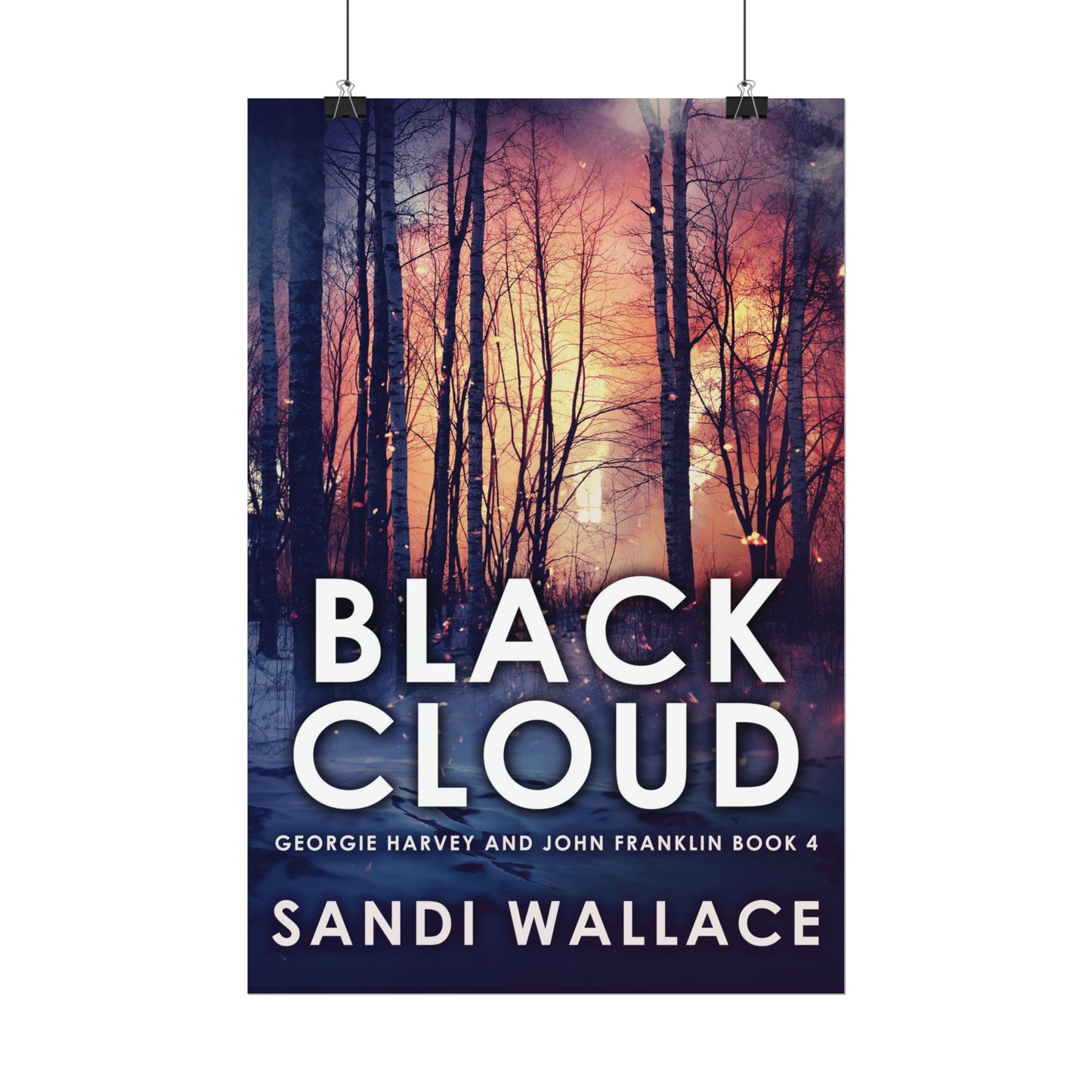 Black Cloud - Rolled Poster