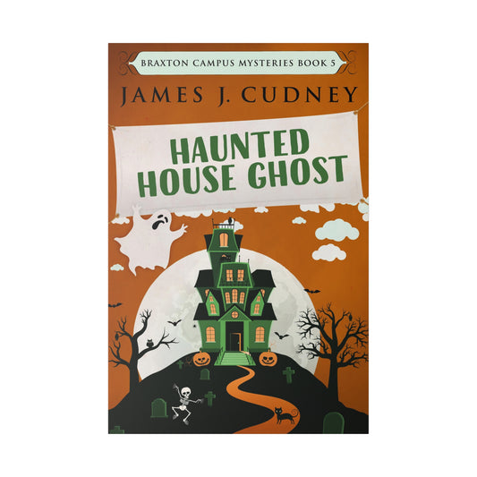Haunted House Ghost - Canvas