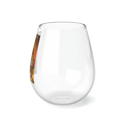 Two to Worry About - Stemless Wine Glass, 11.75oz