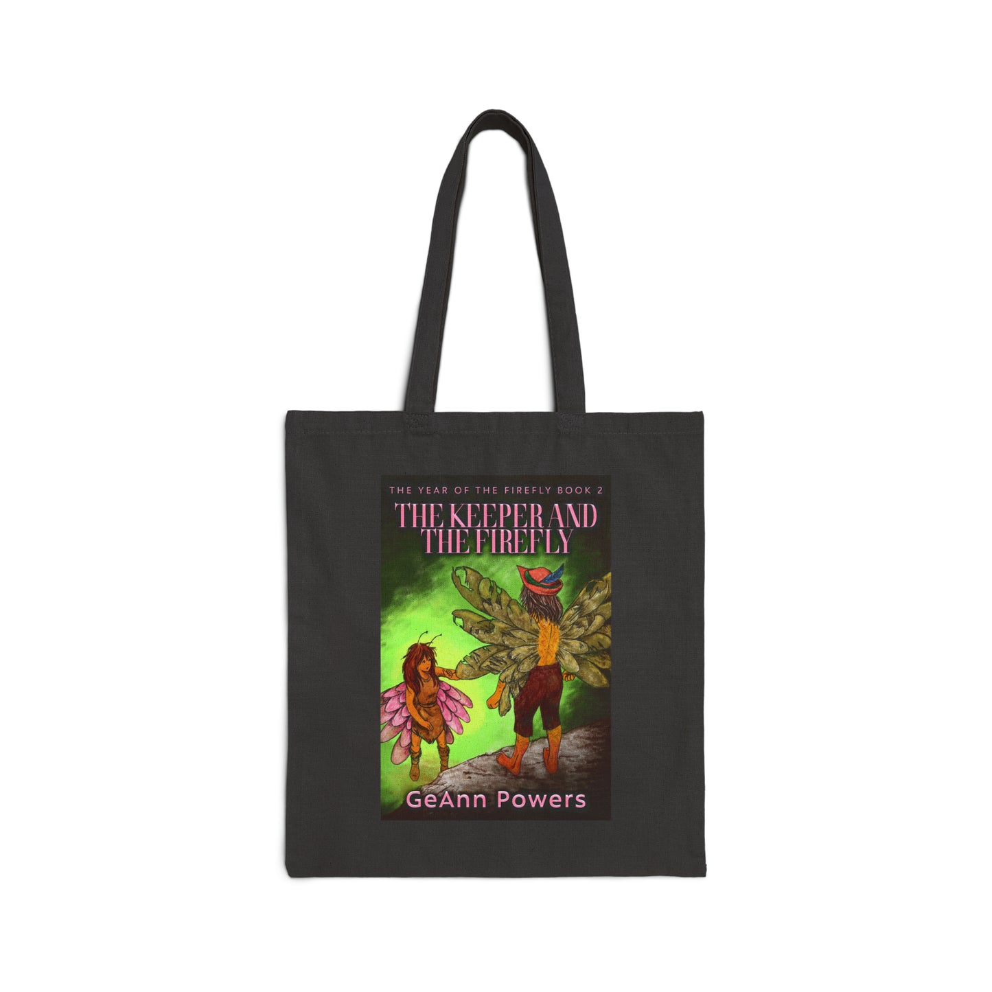 The Keeper And The Firefly - Cotton Canvas Tote Bag