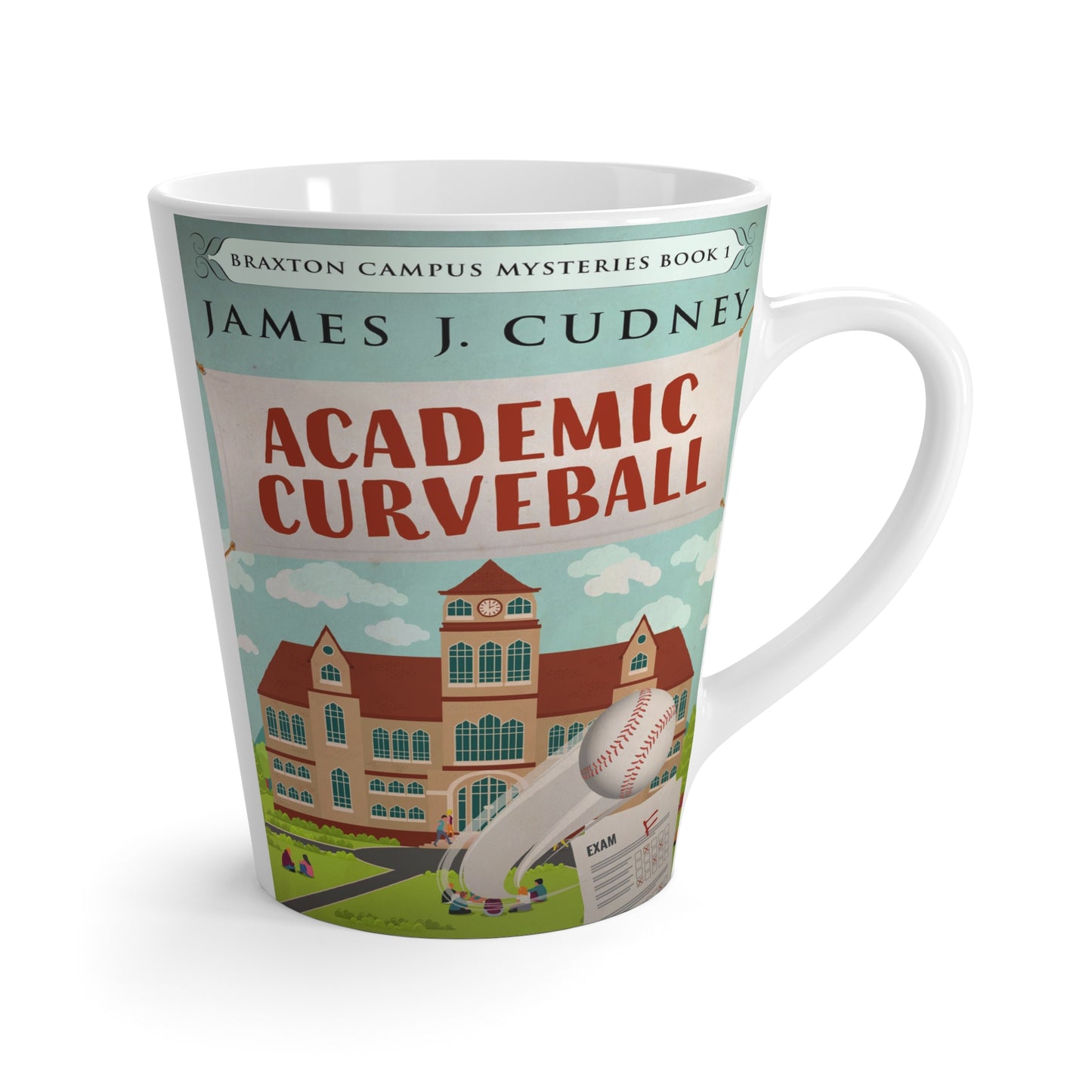 Academic Curveball - Latte Mug