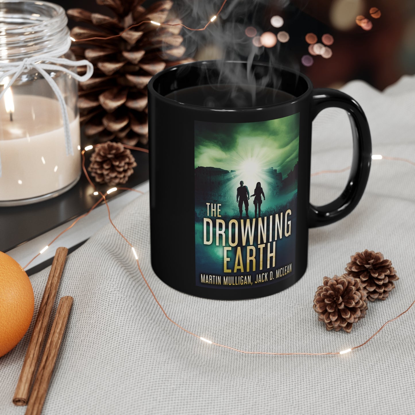 The Drowning Earth - Black Coffee Mug