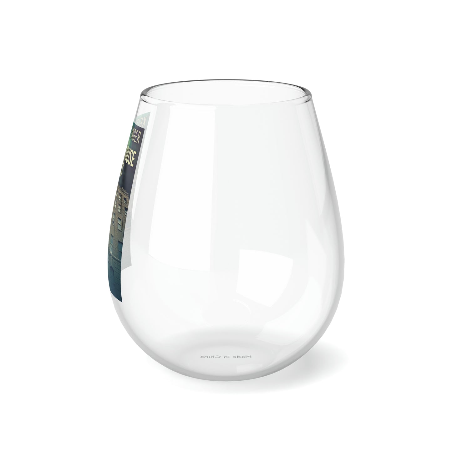 Stationhouse Tales - Stemless Wine Glass, 11.75oz