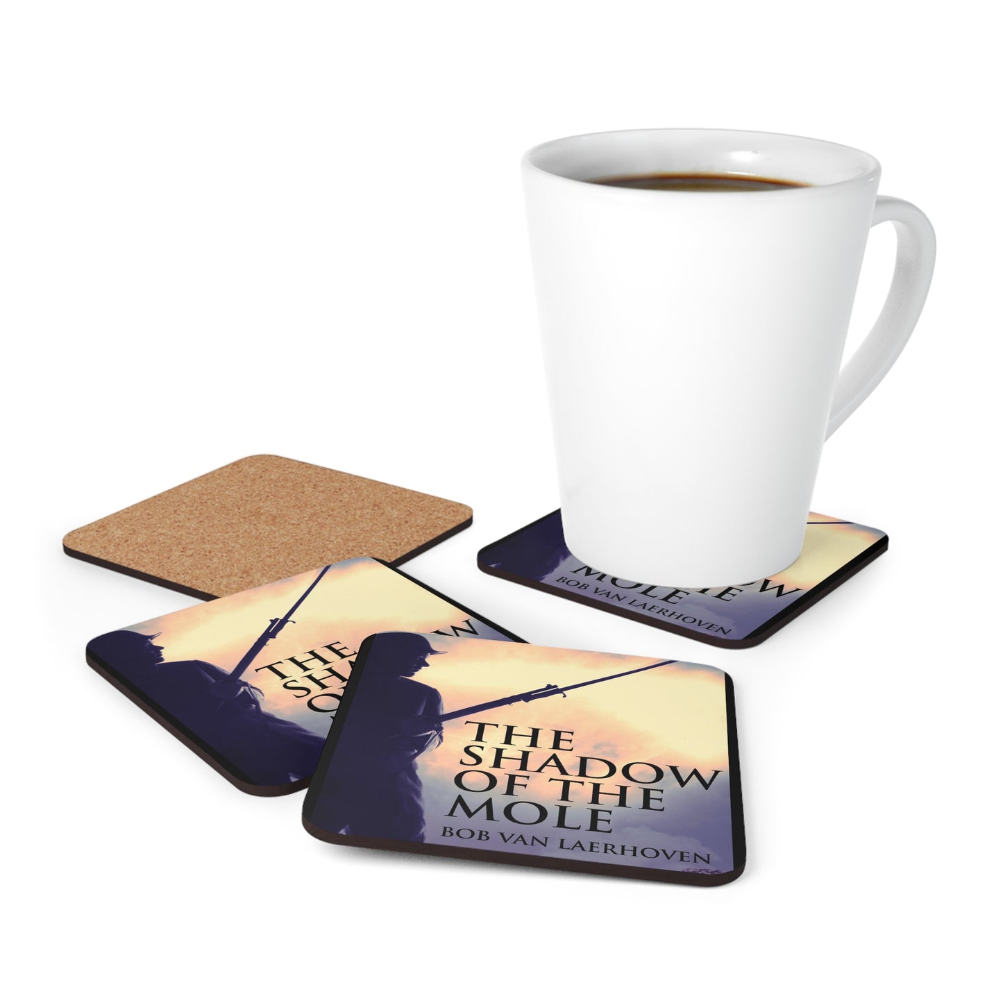 The Shadow Of The Mole - Corkwood Coaster Set