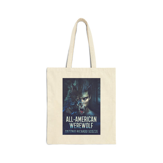 All-American Werewolf - Cotton Canvas Tote Bag