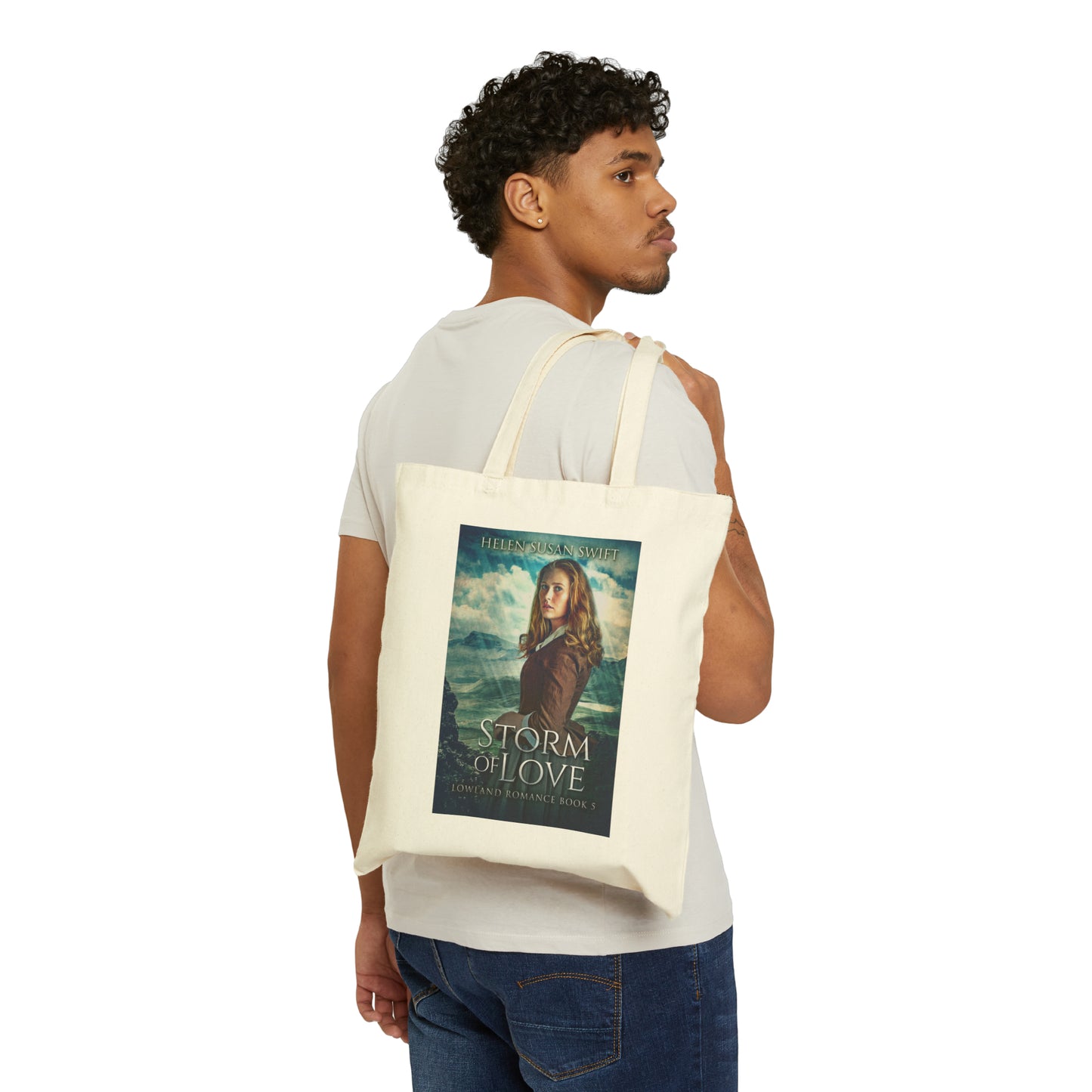 Storm Of Love - Cotton Canvas Tote Bag