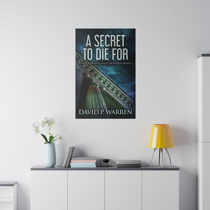 A Secret to Die For - Canvas