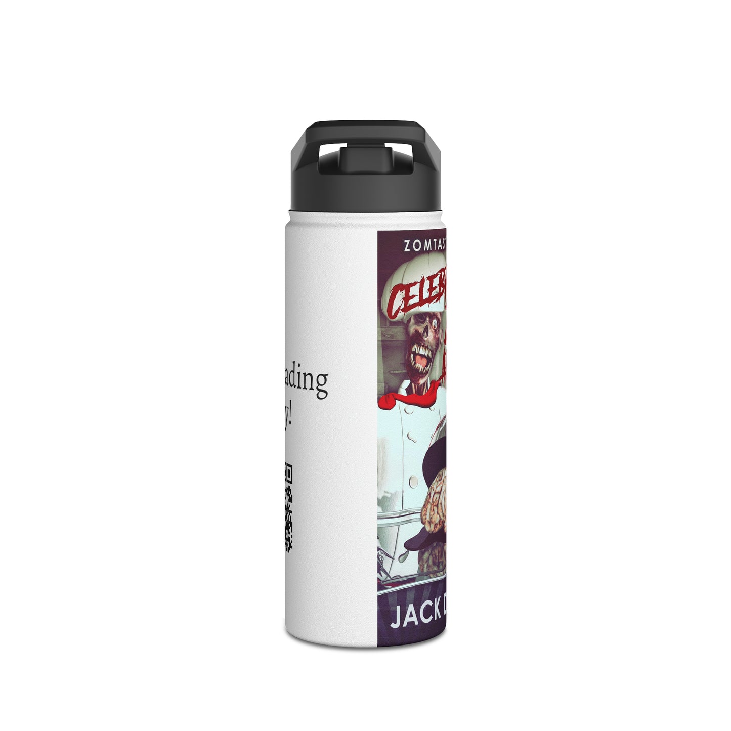 Celebrity Chef Zombie Apocalypse - Stainless Steel Water Bottle