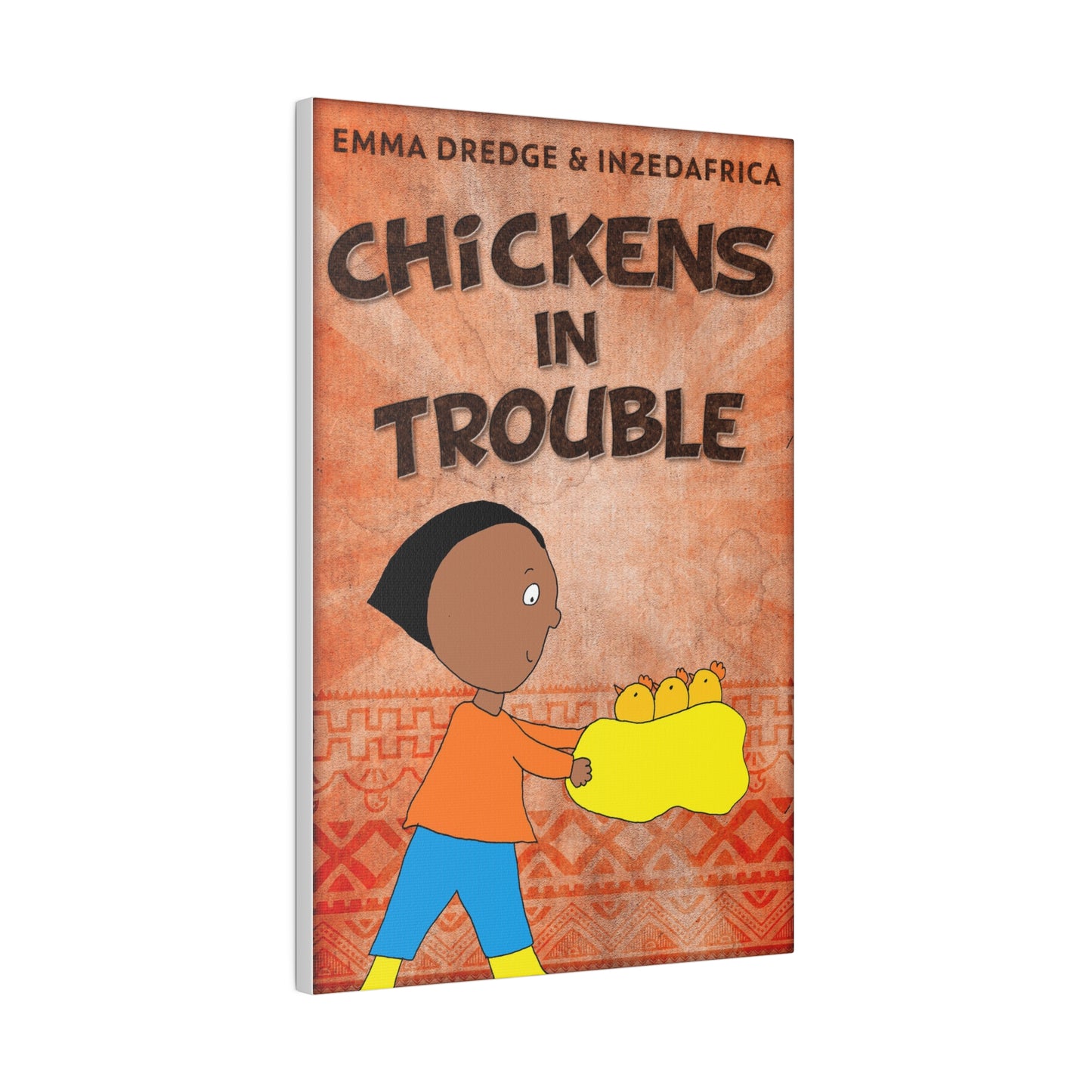 Chickens In Trouble - Canvas